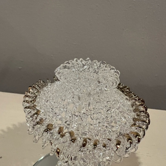 Vintage Rare Baron Glass Carousel Horse Blown Glass Figurine - Picture 6 of 10